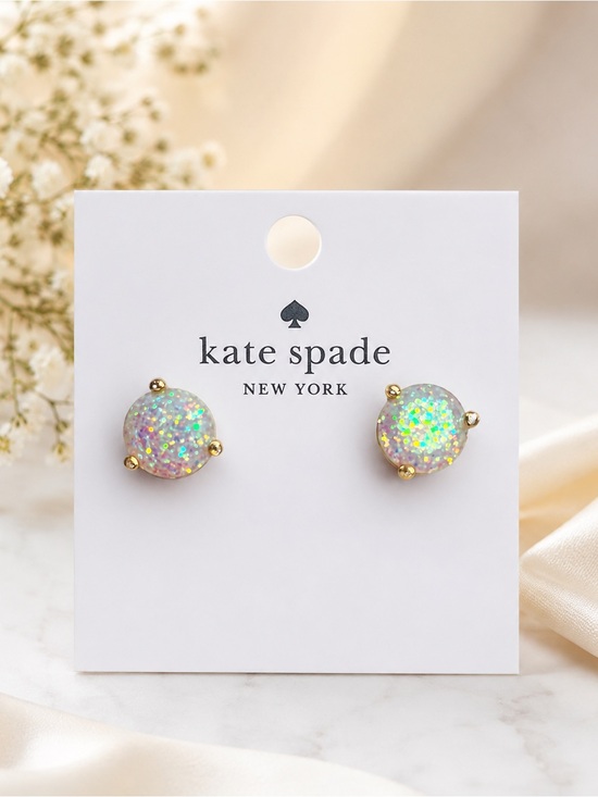 kate spade Jewelry - KATE SPADE New York Rose & Shine Glitter Stud Earrings